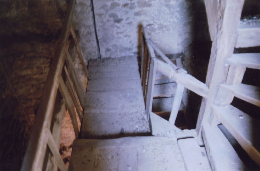 vue partielle de l’escalier
