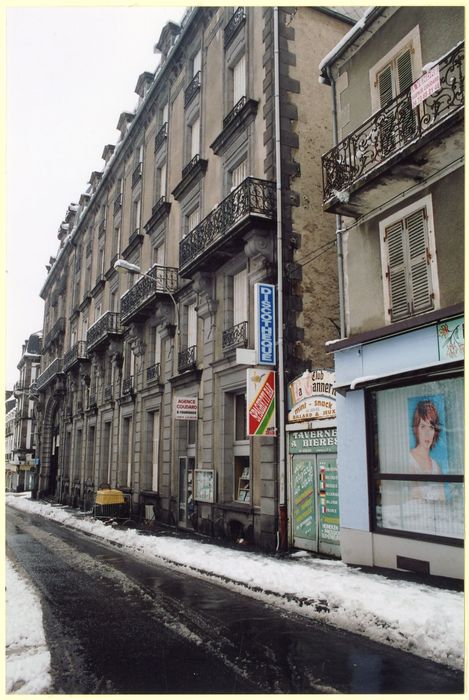 façade sur la rue Meynadier