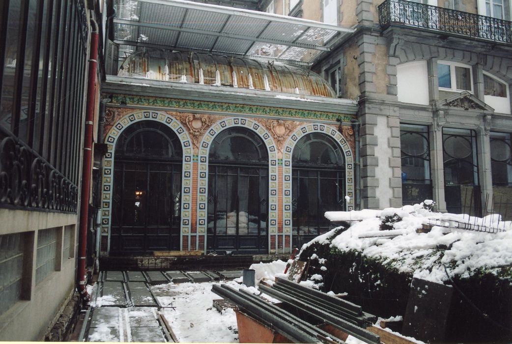 cour intérieure, jardin d’hiver