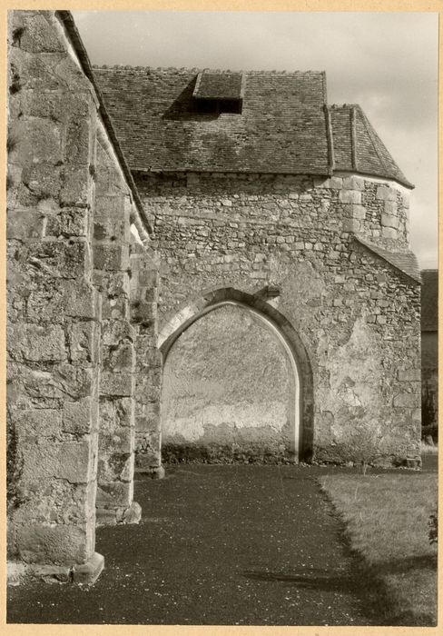 transept sud, élévation ouest