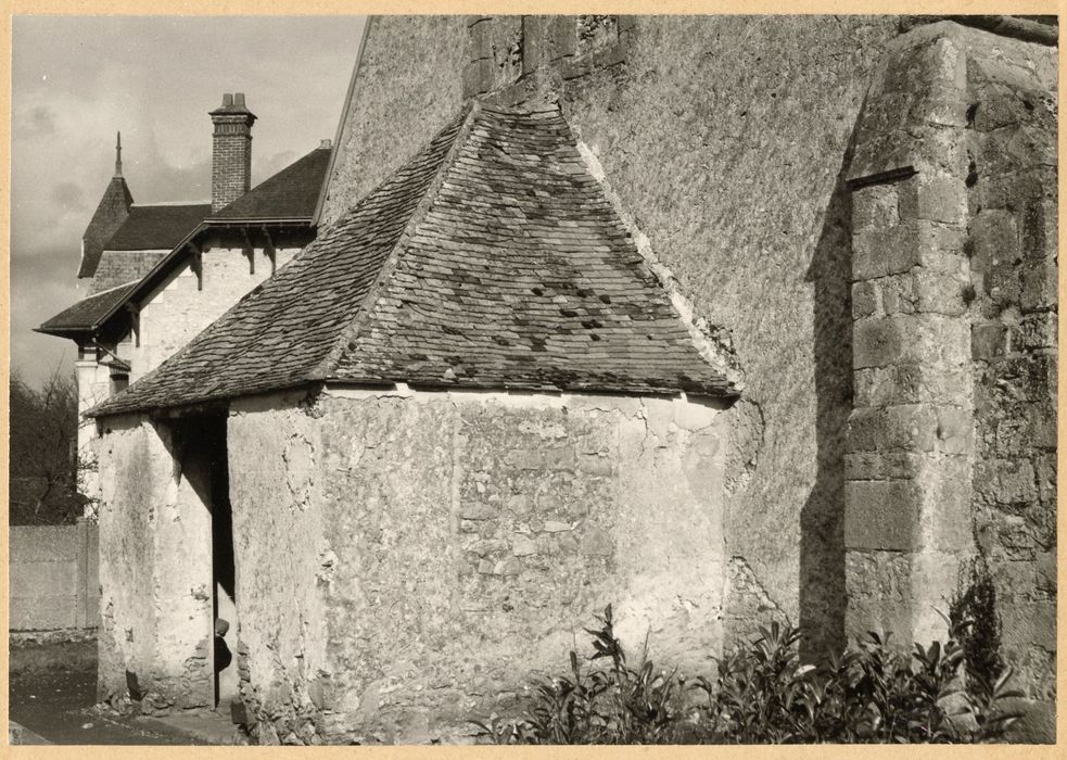 porche d’accès ouest
