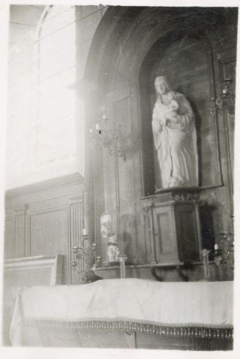 statue : Vierge à l’Enfant