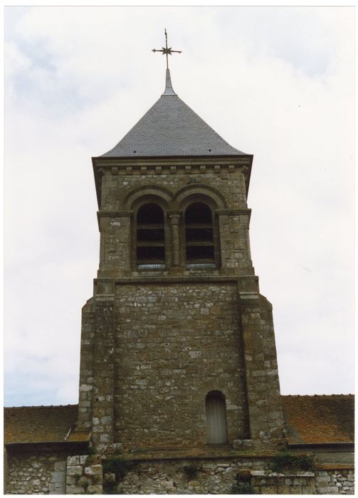 clocher, élévation ouest