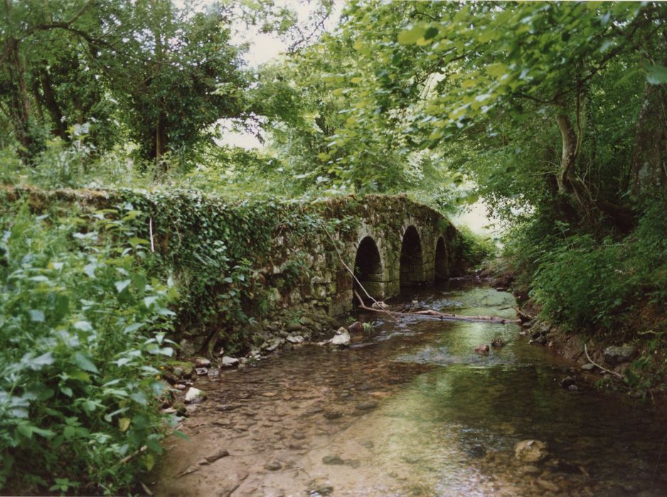 vue générale du pont depuis l’aval