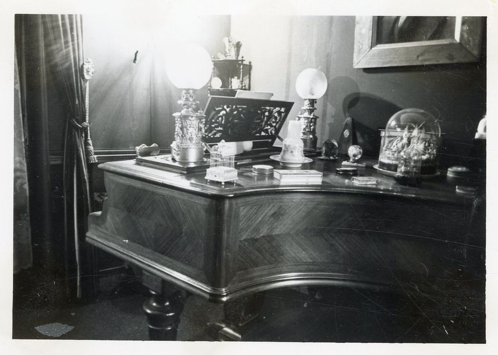 piano, vue partielle