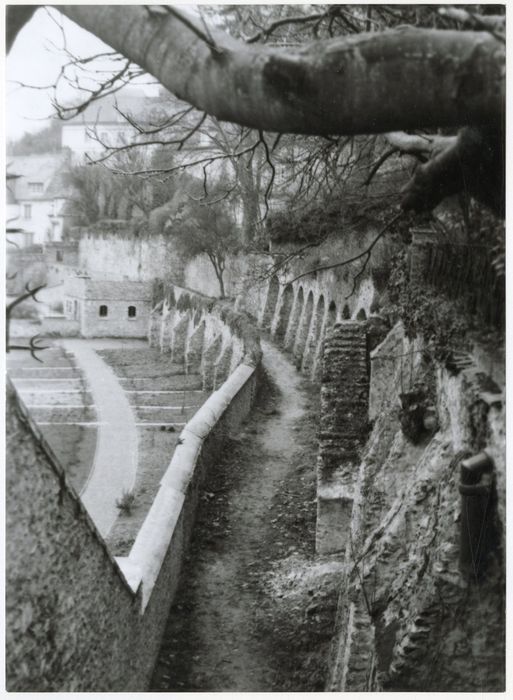 vue partielle des anciens remparts