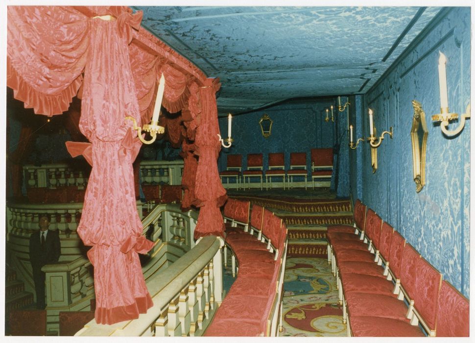 théâtre, vue partielle d’une tribune