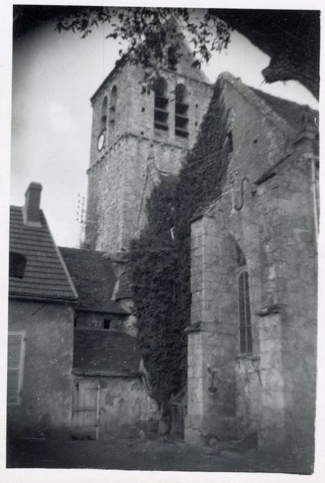 clocher, élévations sud et est