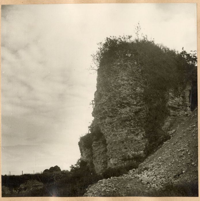 vue partielle des vestiges