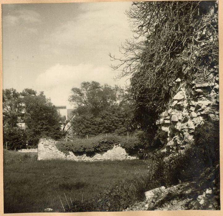 vue partielle des vestiges