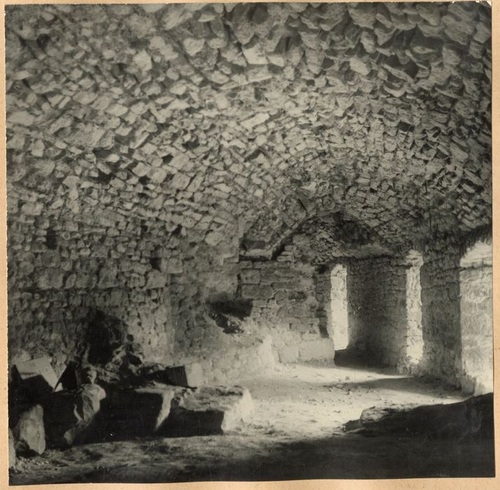vue partielle des vestiges