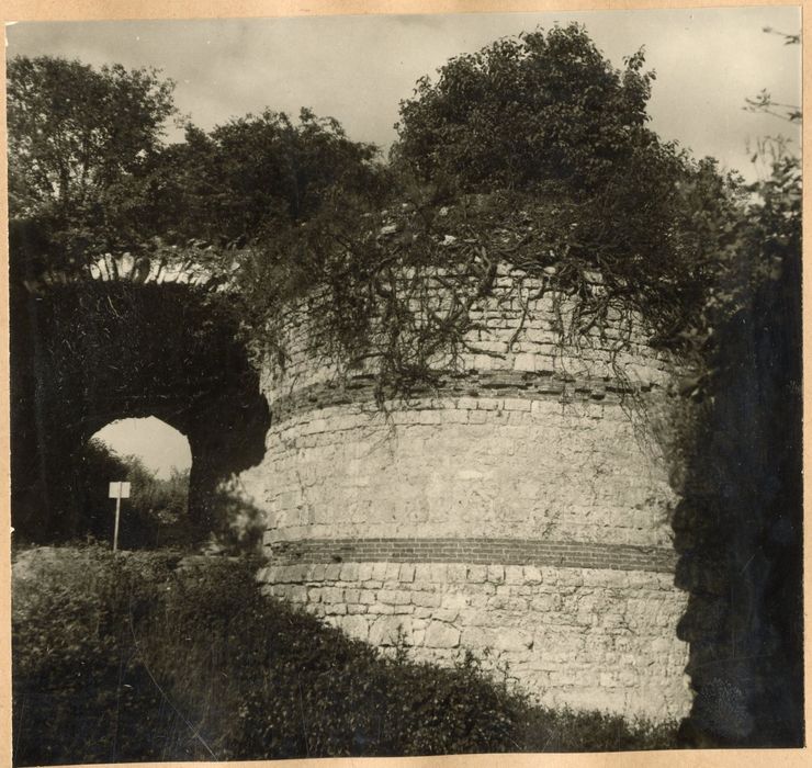 vue partielle des vestiges