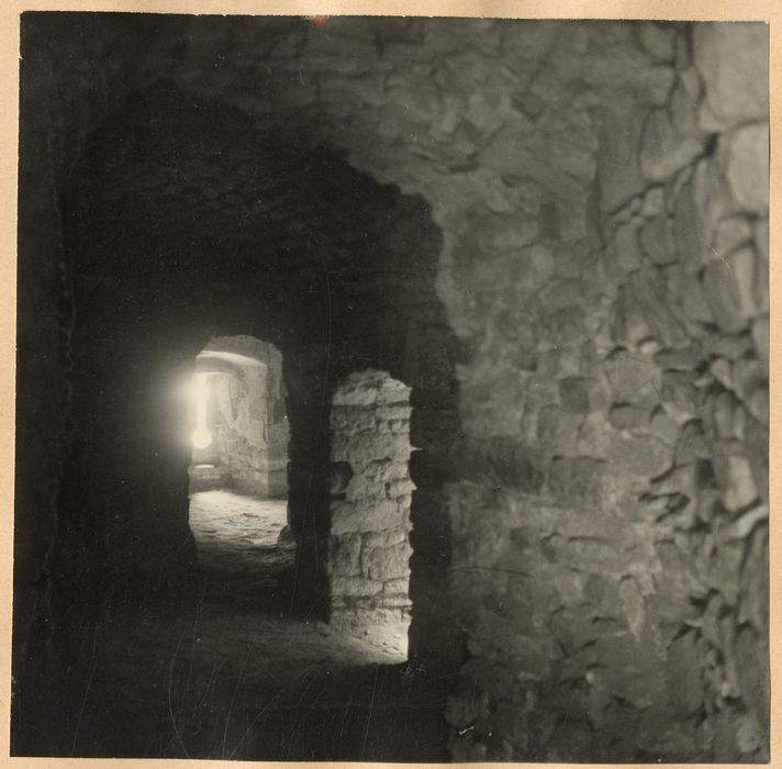 vue partielle des vestiges