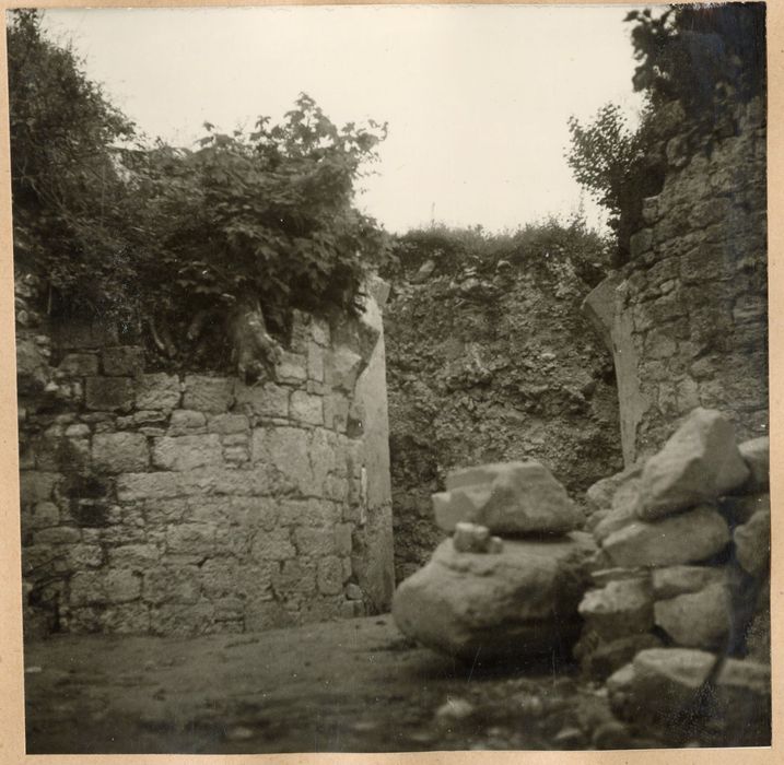vue partielle des vestiges