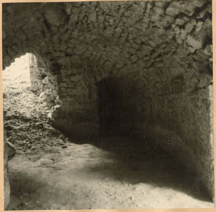 vue partielle des vestiges