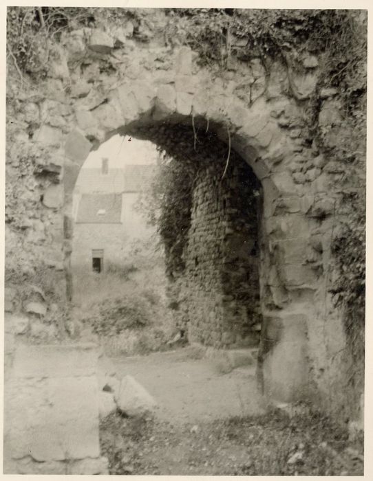 vue partielle des vestiges