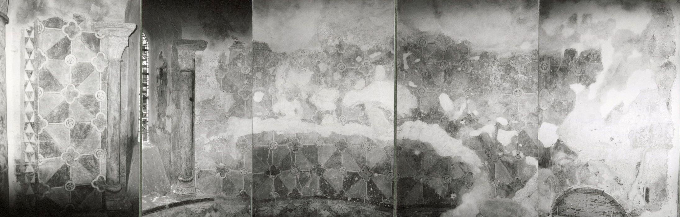 peinture monumentale, vue partielle