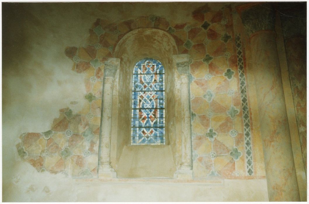 peinture monumentale du croisillon nord, vue partielle