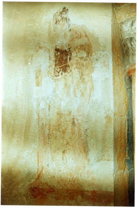 peinture monumentale du croisillon sud, détail