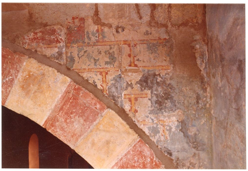 peinture monumentale de la croisée du transept, détail