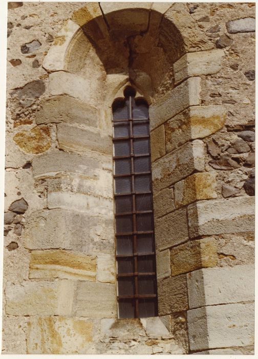 façade latérale sud, détail d’une baie