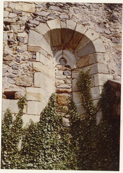 façade latérale sud, détail d’une baie