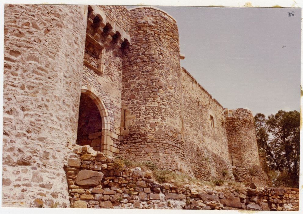 châtelet d’entrée, élévation est