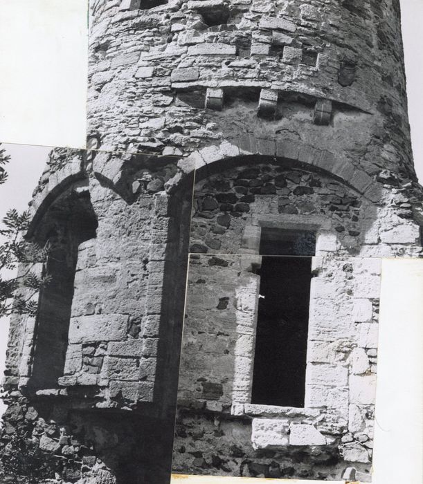 tour de guet nord, détail d’une voûte