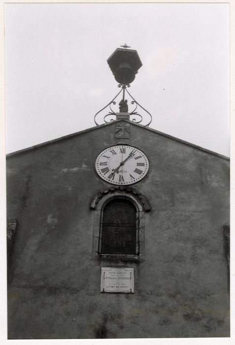 façade ouest, détail de la baie