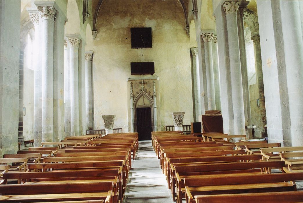 église abbatiale, nef