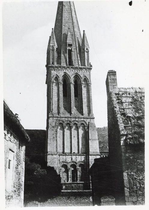 clocher, élévation sud