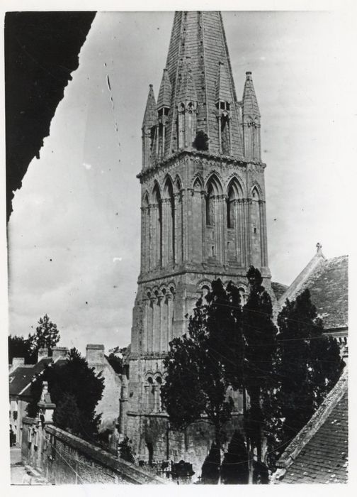 clocher, élévations sud et est