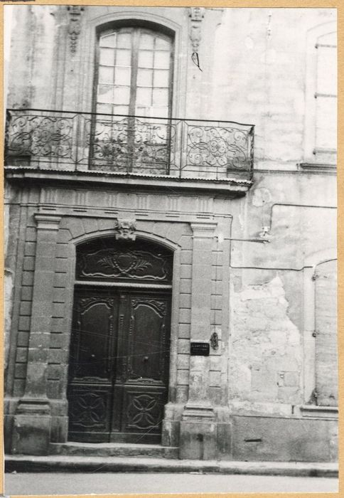 portail d’accès sur rue