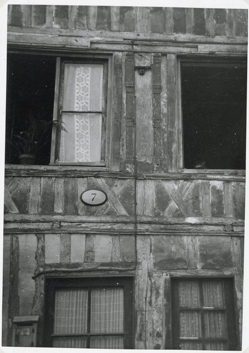 façade sur rue, détail