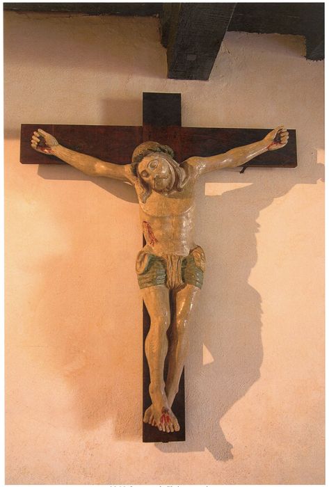 statue : Christ en croix (photocopie numérisée)
