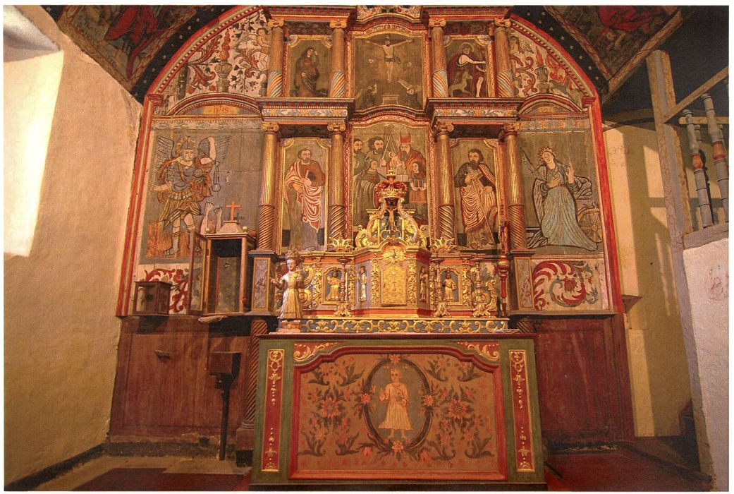 maître-autel, retable (photocopie numérisée)