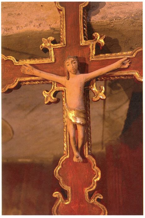 croix de procession, détail (photocopie numérisée)
