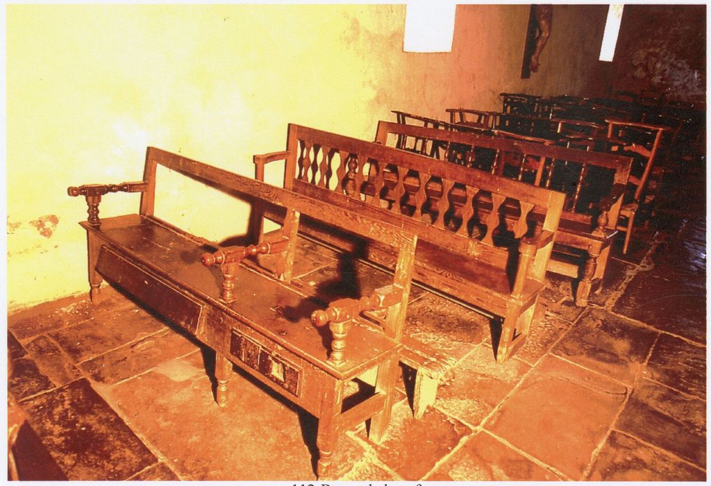 bancs de fidèles (photocopie numérisée)