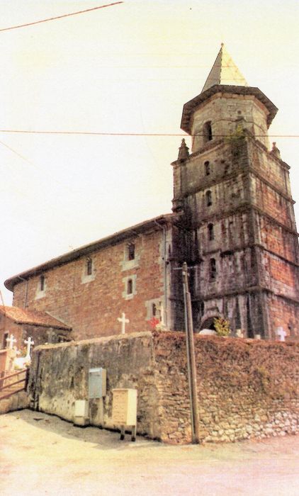 façade latérale nord (photocopie numérisée)