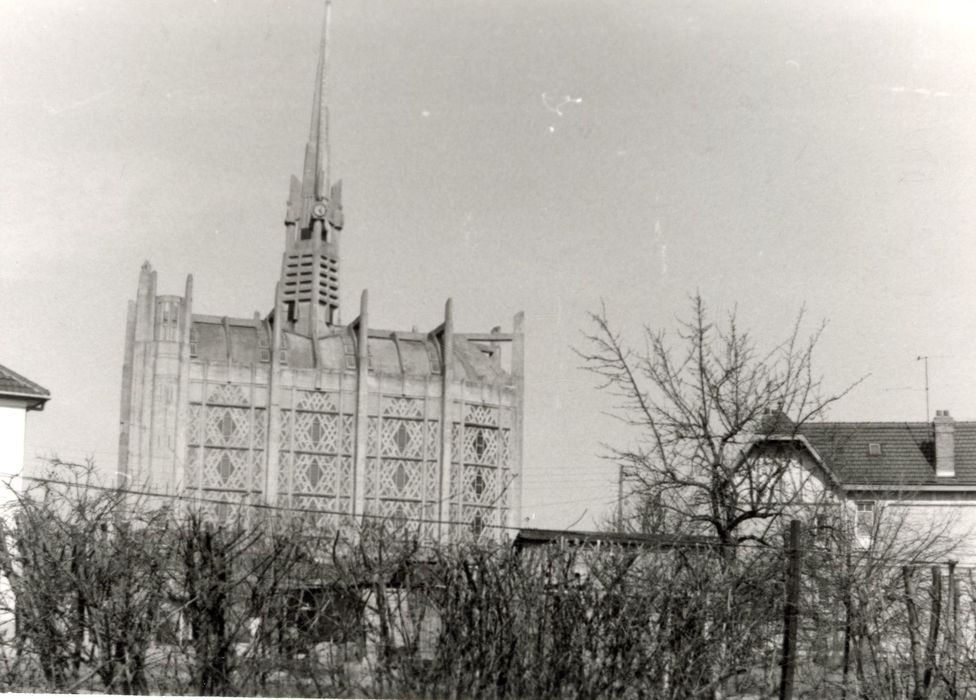 façade latérale sud