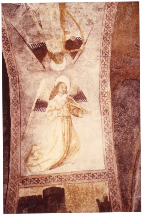 peintures monumentales du porche, vue partielle