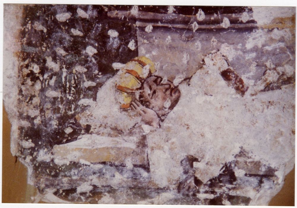 nef, peintures monumentales, détail