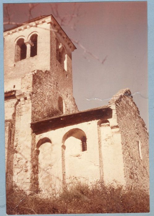 chevet, flanc sud
