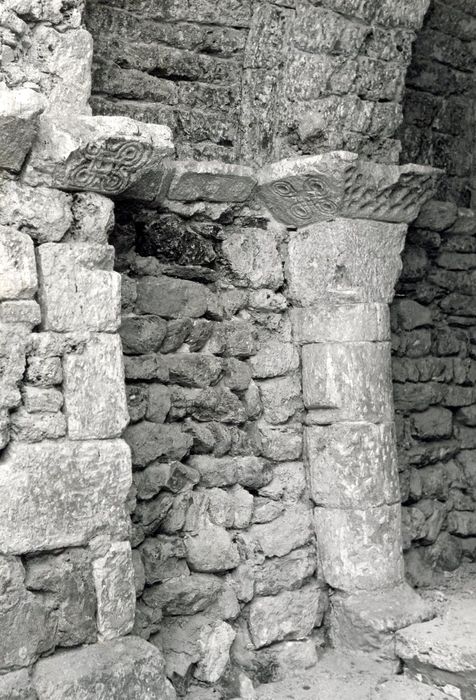 choeur, détail d’une colonne engagée