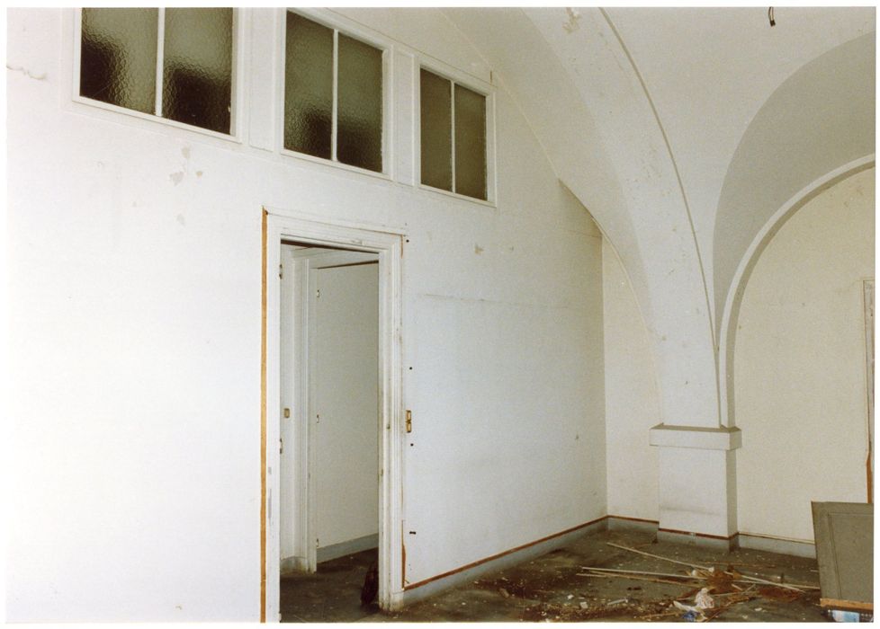 3e étage, aménagement d’une pièce dans l’ancienne nef de la chapelle