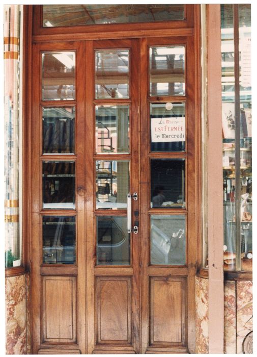porte d’accès à la boutique