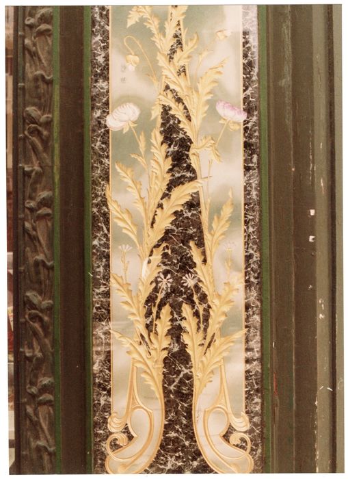 devanture, détail