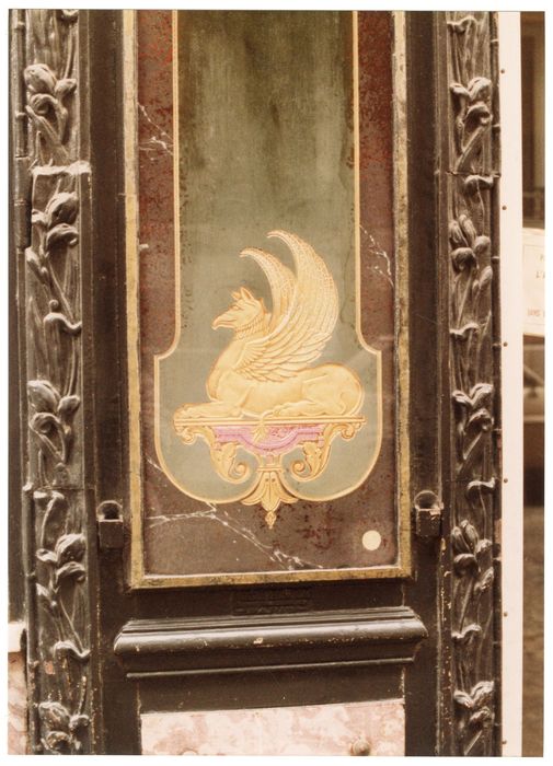 devanture, détail