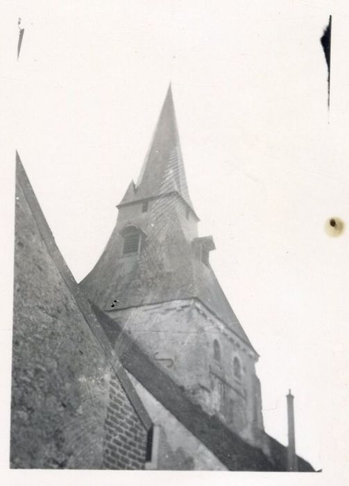 clocher, élévations nord et est