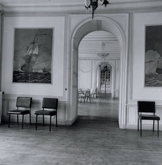 salon, vue partielle